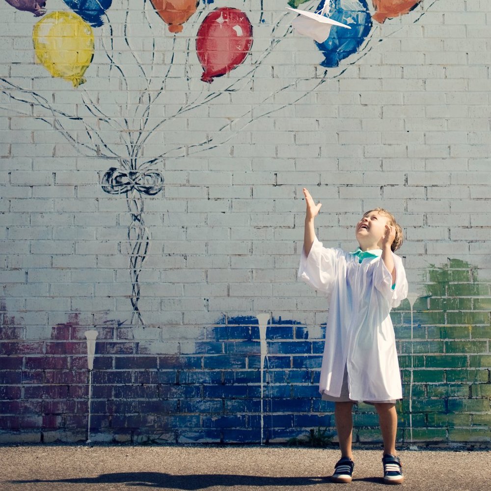 Kindergarten Graduation Gown - Picture 3 of 3